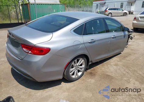 2015 Chrysler 200 Limited из США, поврежденный, VIN 1C3CCCAB7FN577548
